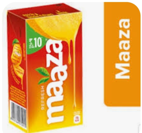 Maaza tetra pack MRP 10